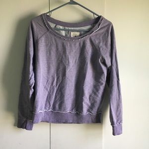 💚 5 for $15! 💚 Forever 21 Purple Pullover Sweatshirt